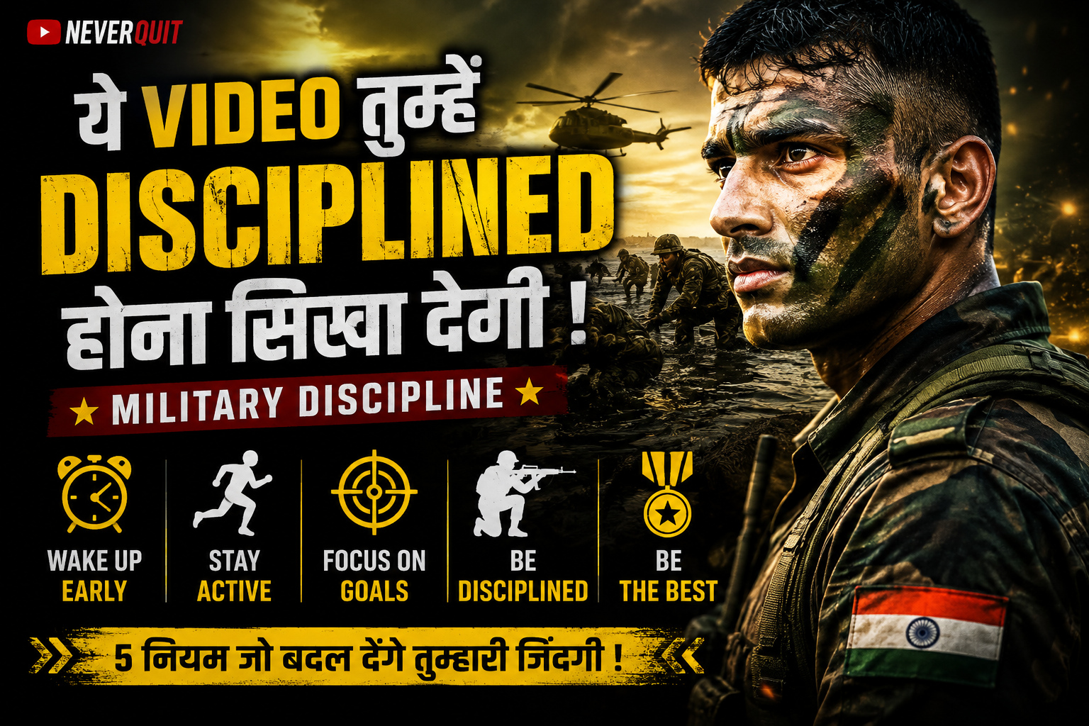 ये वीडियो तुम्हें अनुशासित होना सिखा देगा | सैनिकों से सीखो अनुशासन के 5 नियम | Motivation